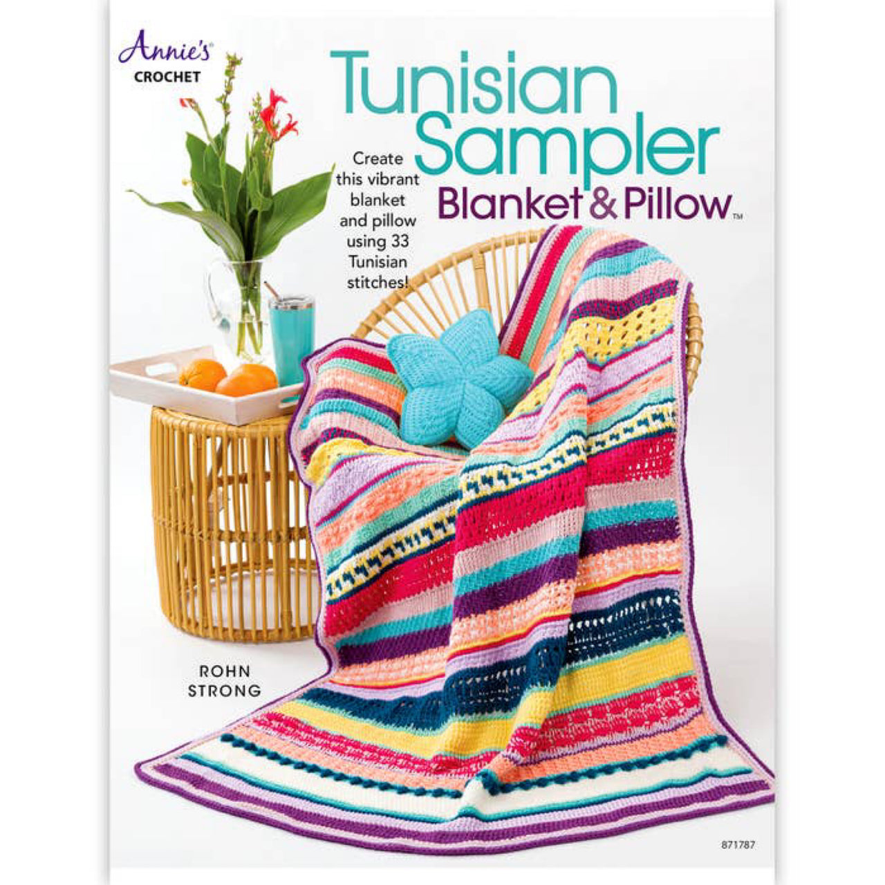 Annie's 871787 Tunisian Sampler Blanket