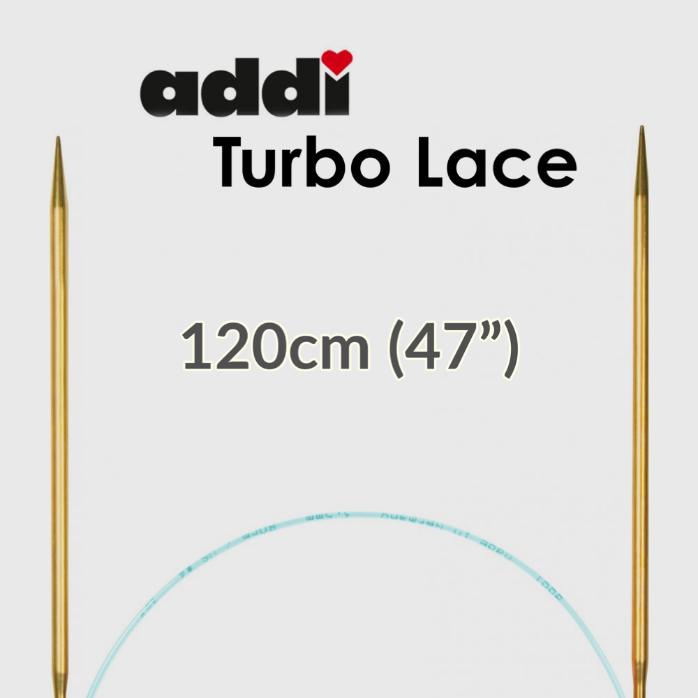 Circular Needle 120cm Addi Lace