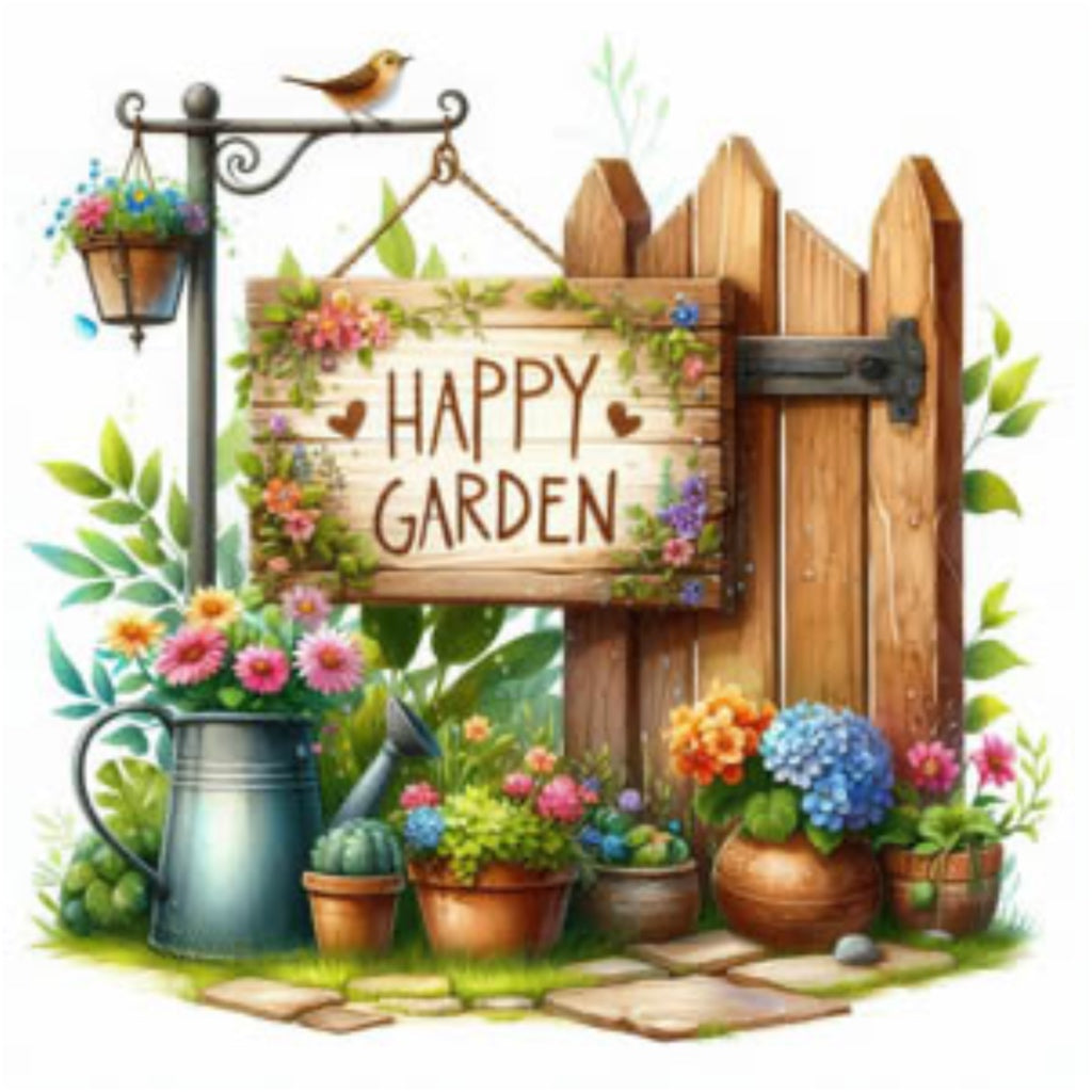 Needle Minder Happy Garden Magnet