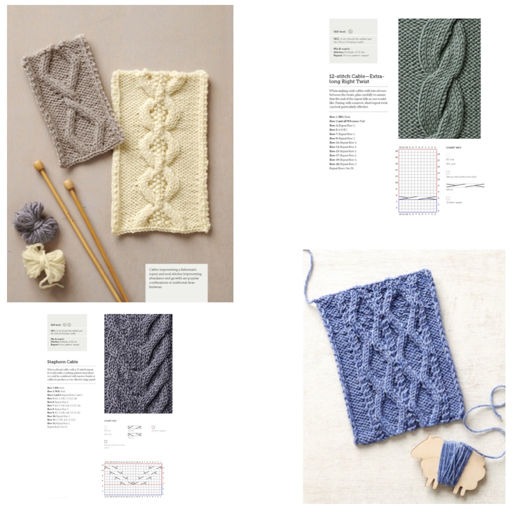 Cable Knitting Stitch Dictionary David & Charles