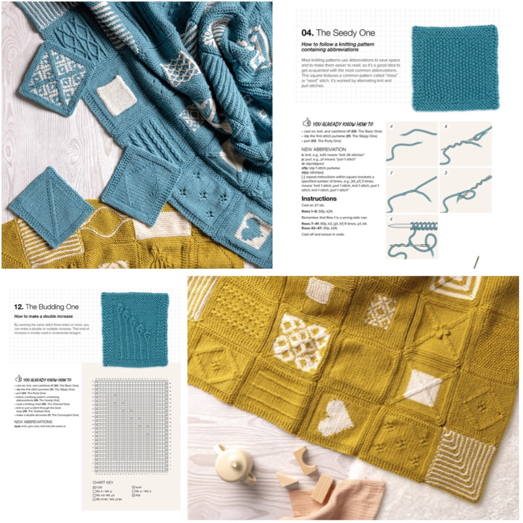 Learn to Knit 50 Squares David & Charles