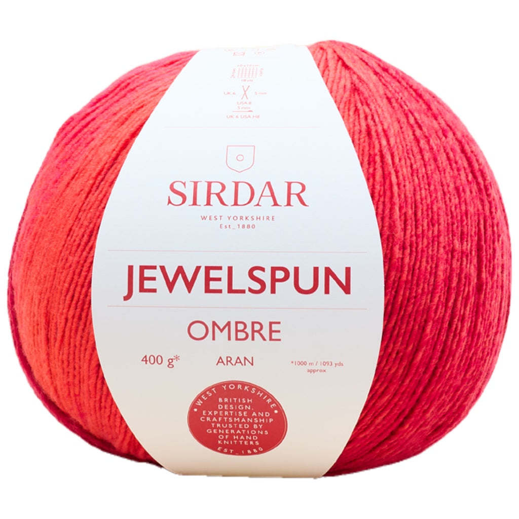 Jewelspun Ombre 0102 Crimson Sunset