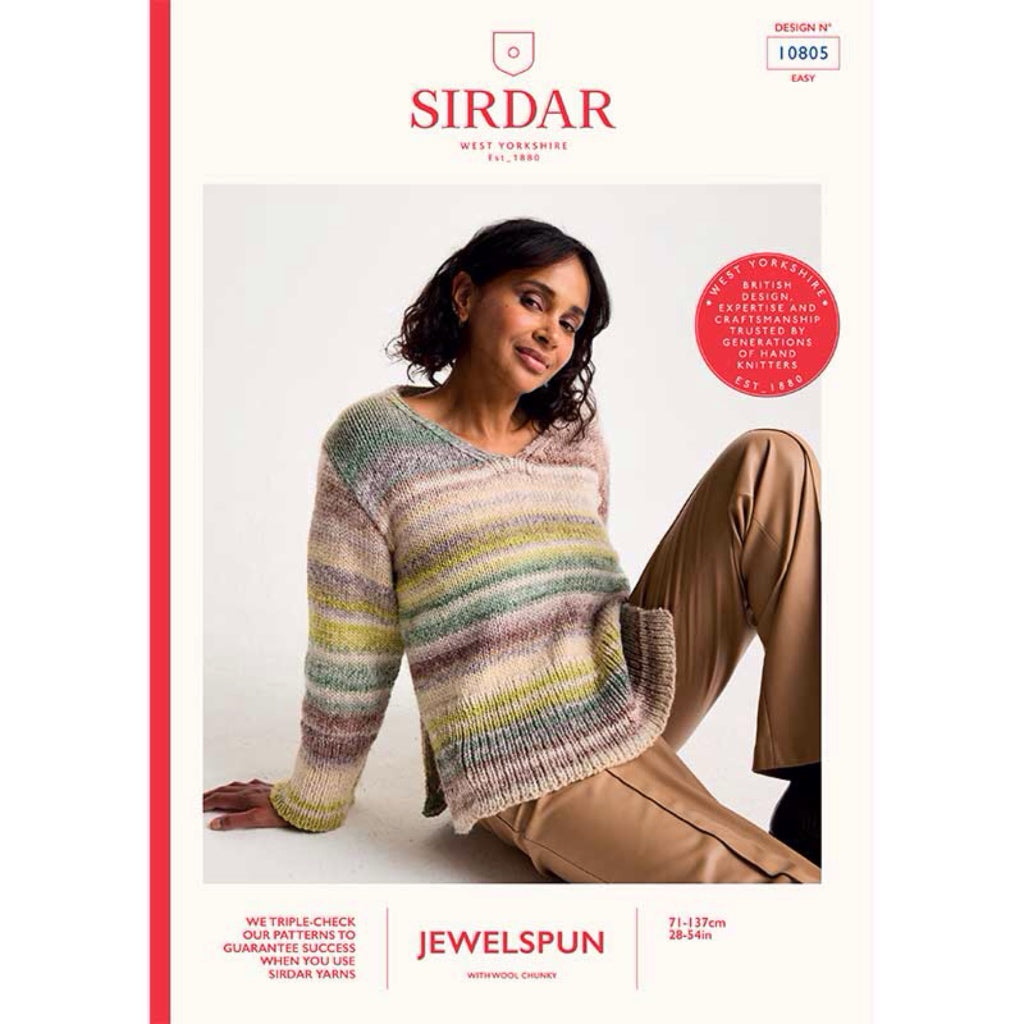 Sirdar 10805 Jewelspun Sweater