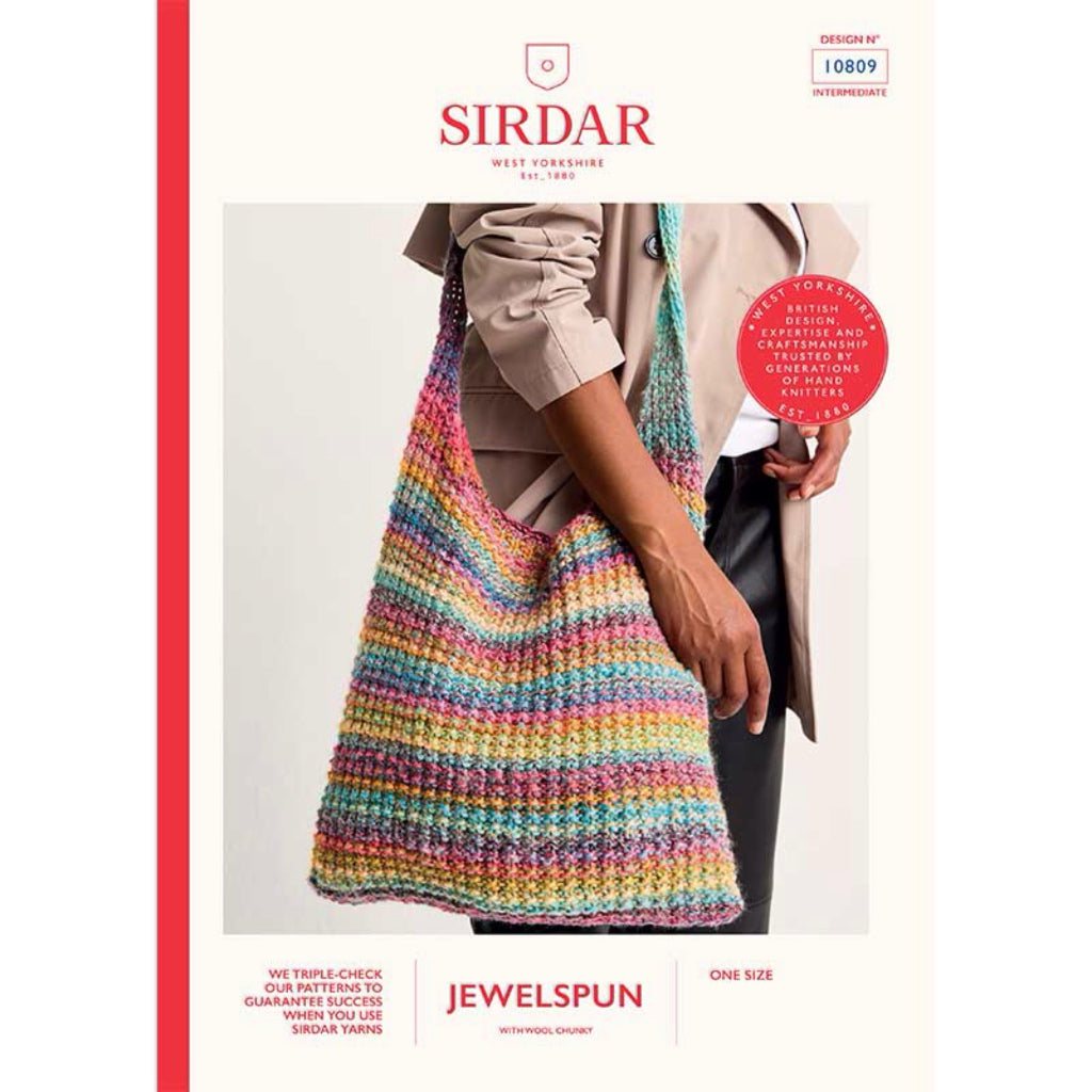Sirdar 10809 Jewelspun Chunky Bag