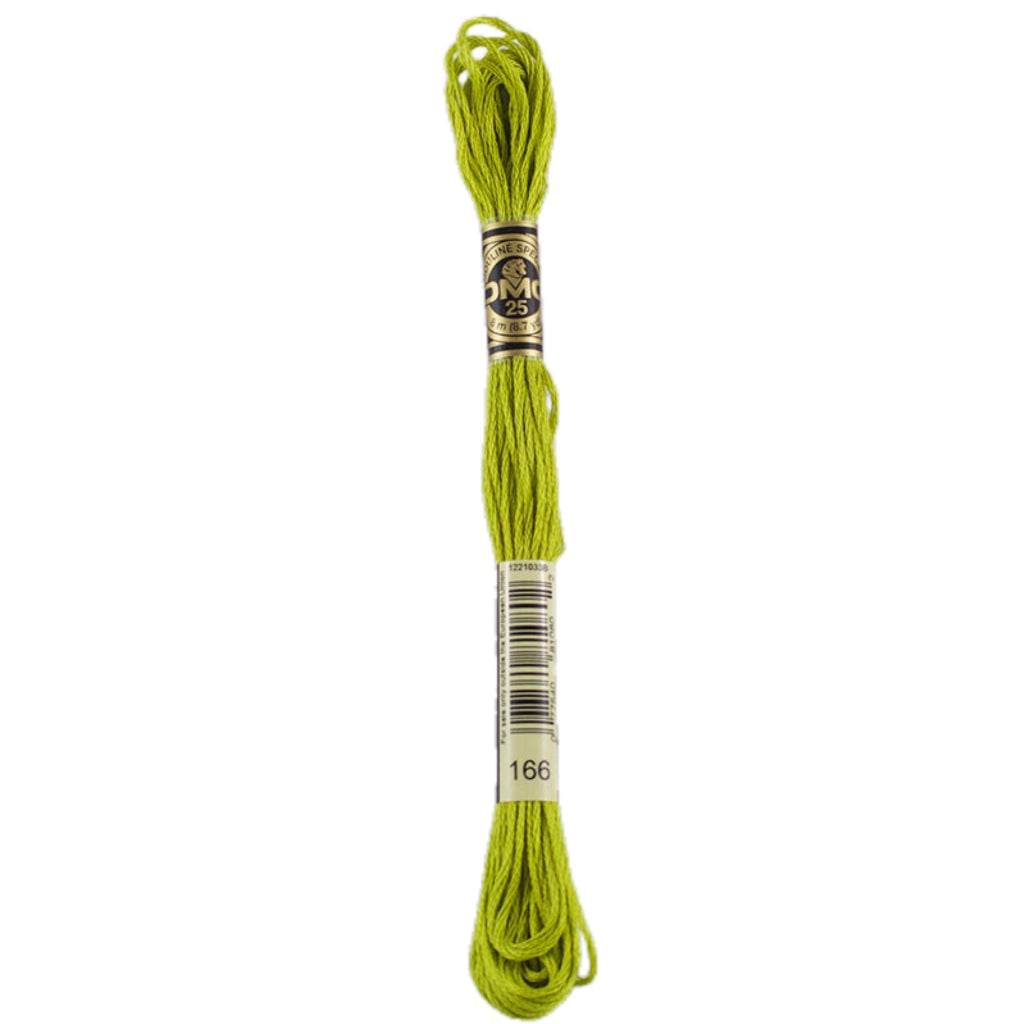 DMC Floss  166 Moss Green Medium Light