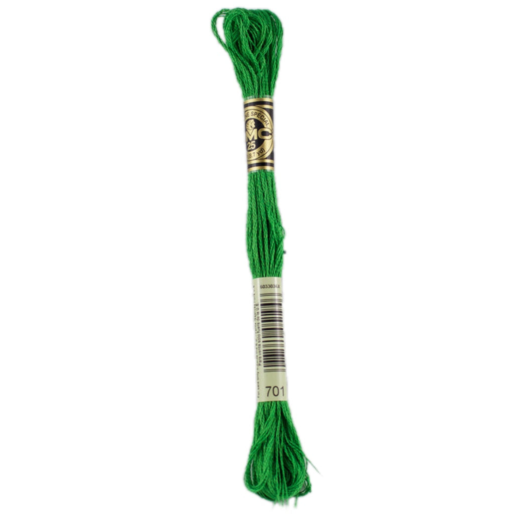 DMC Floss  701 Christmas Green Light