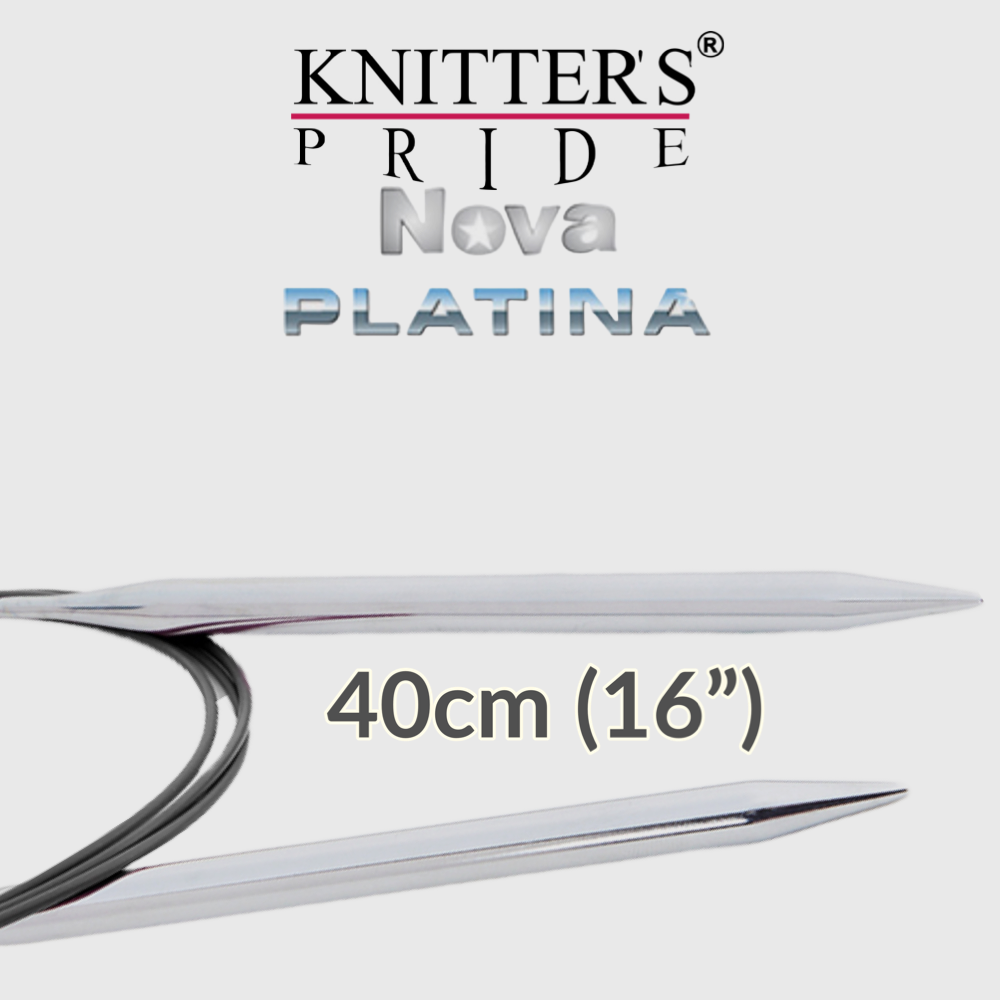 Circular Needle  40cm KP Nova Platina