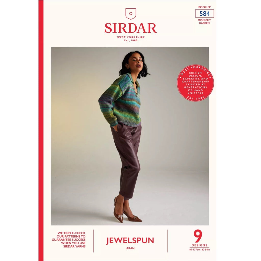 Sirdar 0584 Jewelspun Book 9 Designs