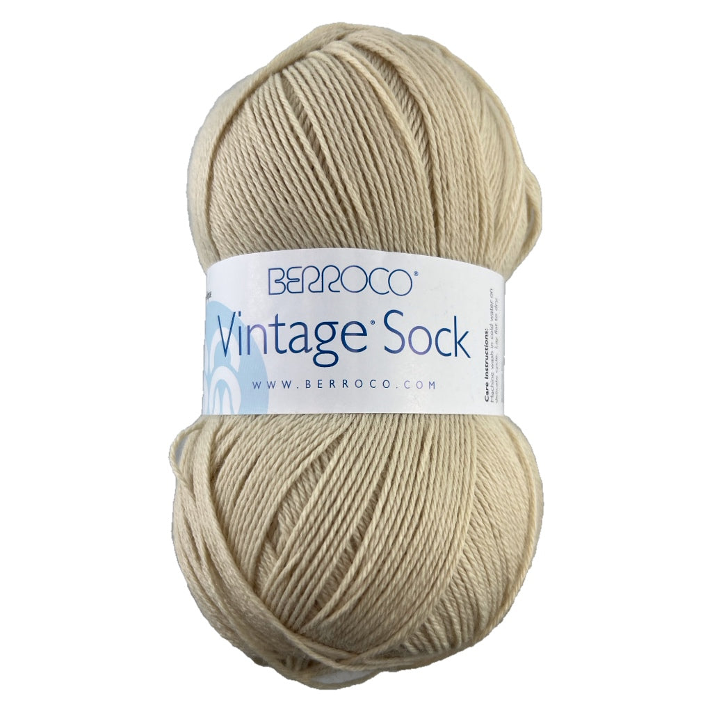 Vintage Sock 12002 Buttercream