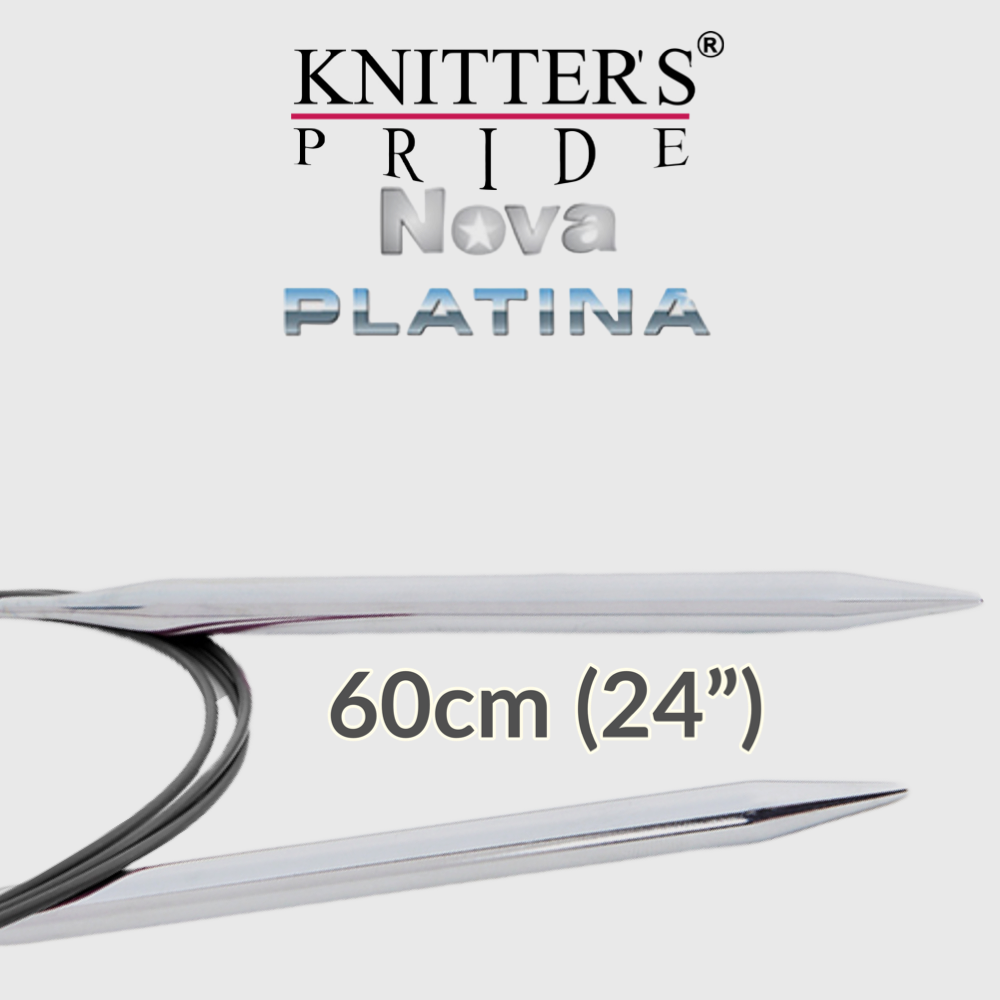 Circular Needle  60cm KP Nova Platina