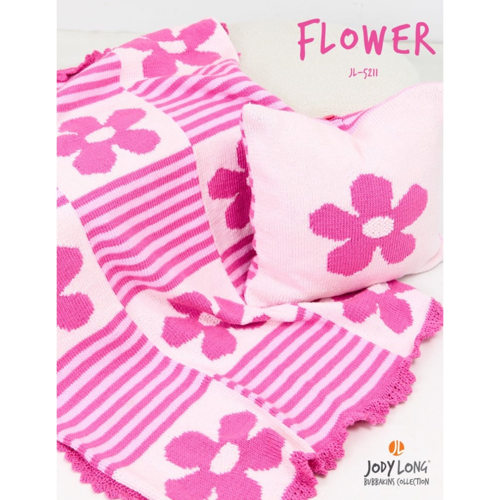 Jody Long 5211 Flower Afghan Bubbakins