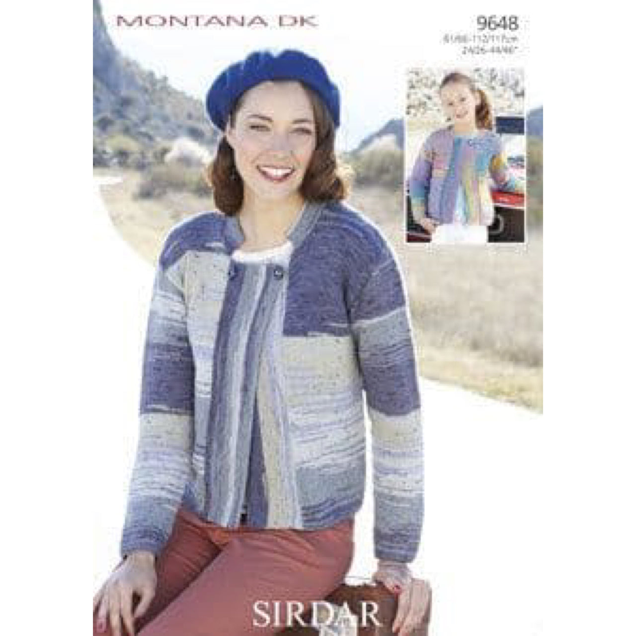 Sirdar 9648 Montana Dk Cardigan