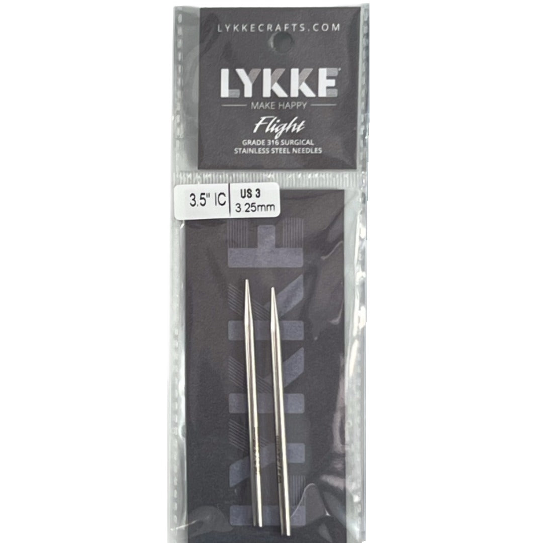 Interchangeable Lykke Tips 3.5” Flight