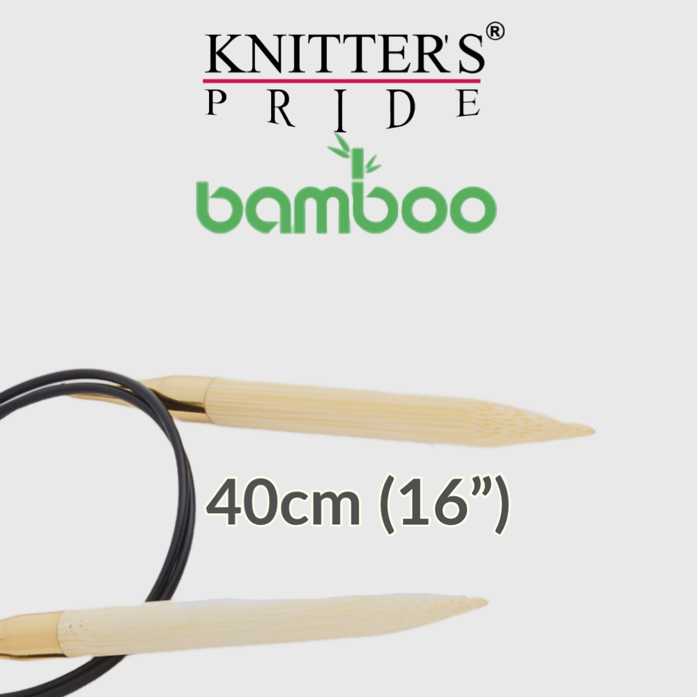 Circular Needle 40cm KP Bamboo