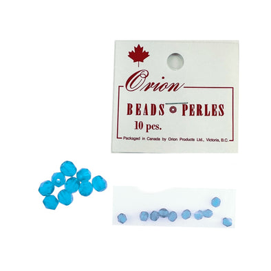 Beads 4/0 1004 Lt Blue Facet
