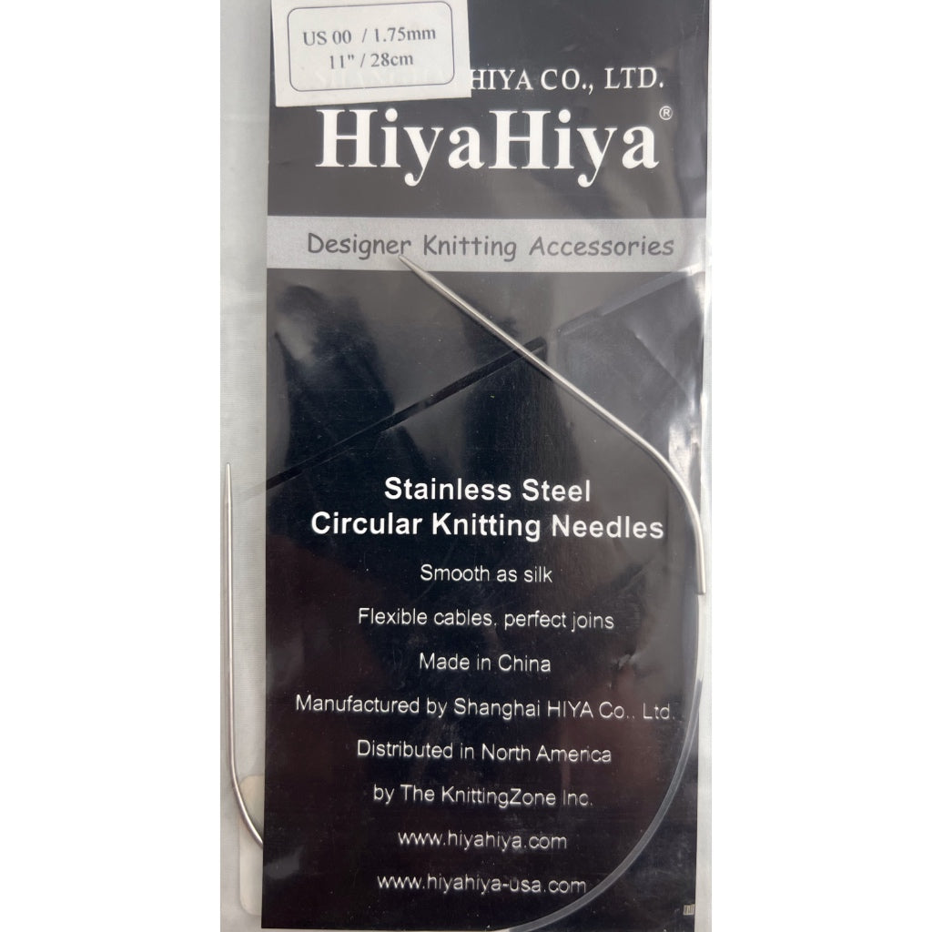 Circular Needle  28cm Hiya Hiya Steel