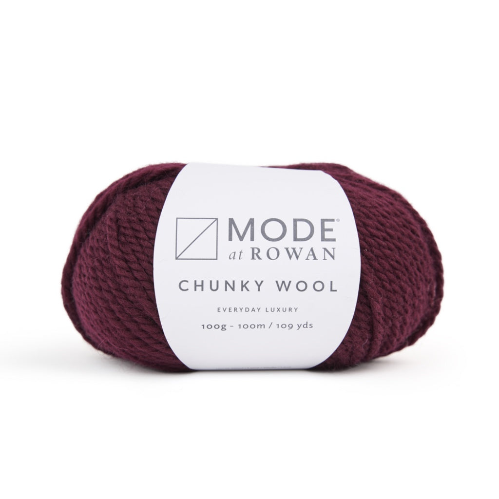 Chunky Wool 020 Burgundy