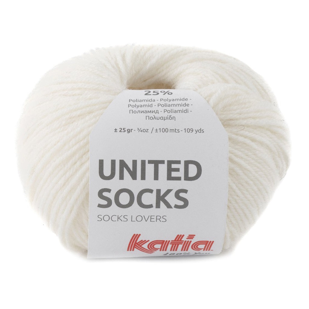 United Socks  6 White