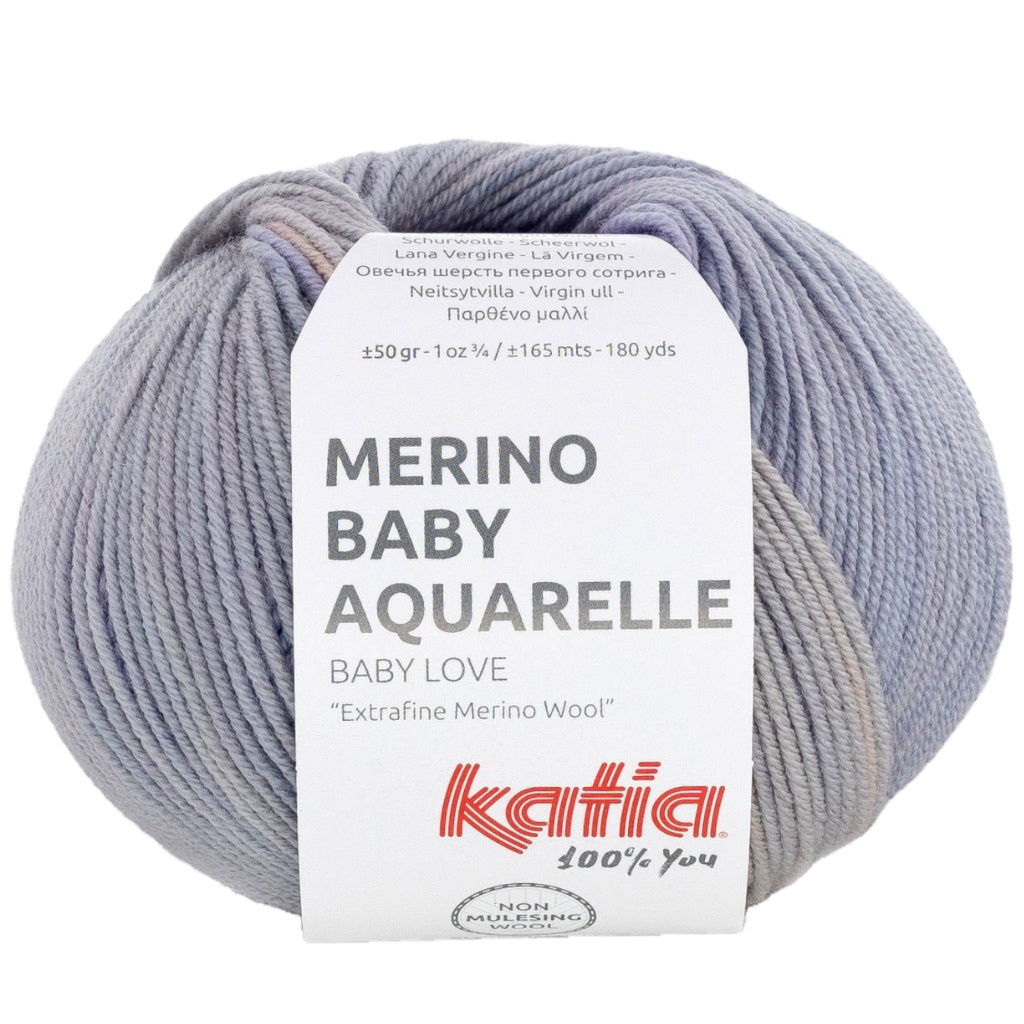 Merino Baby Aquarelle 358 Rose Lilac