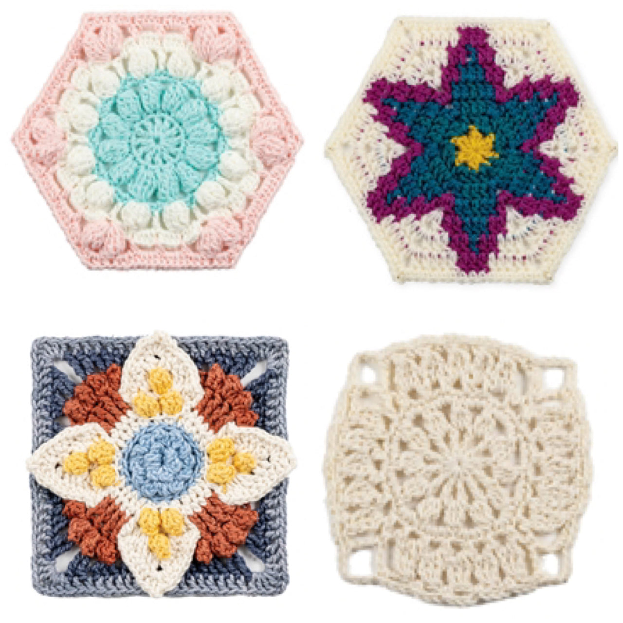 Crochet Flowers Squares & Motifs David & Charles