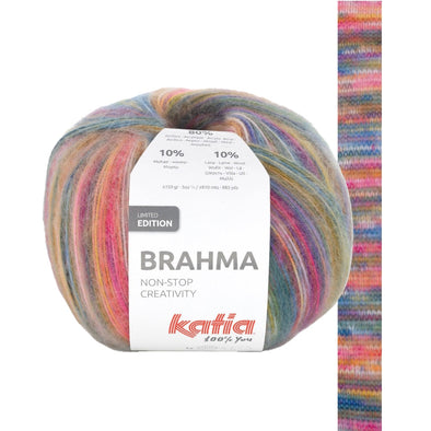 Brahma 301 Orange-Fuchsia-Blue