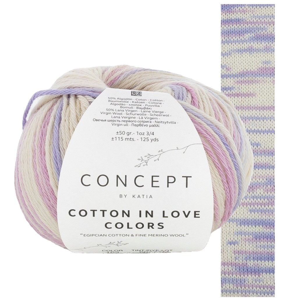 Cotton in Love Color 103 Medium Rose Lilac