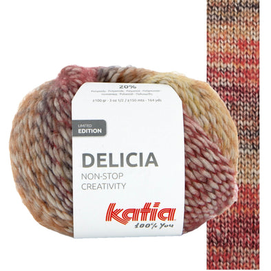 Delicia 107 Fawn Brown Brown-Red