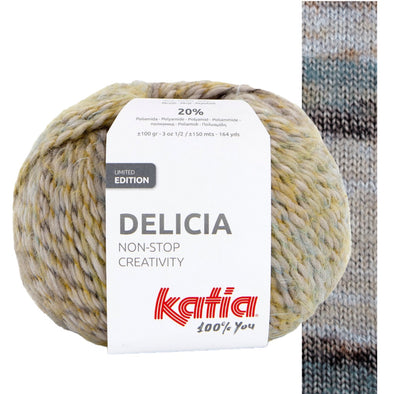 Delicia 101  Fawn Brown-Brown-Water blue