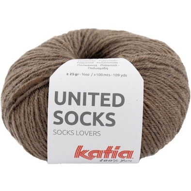 United Socks 1 Fawn Brown
