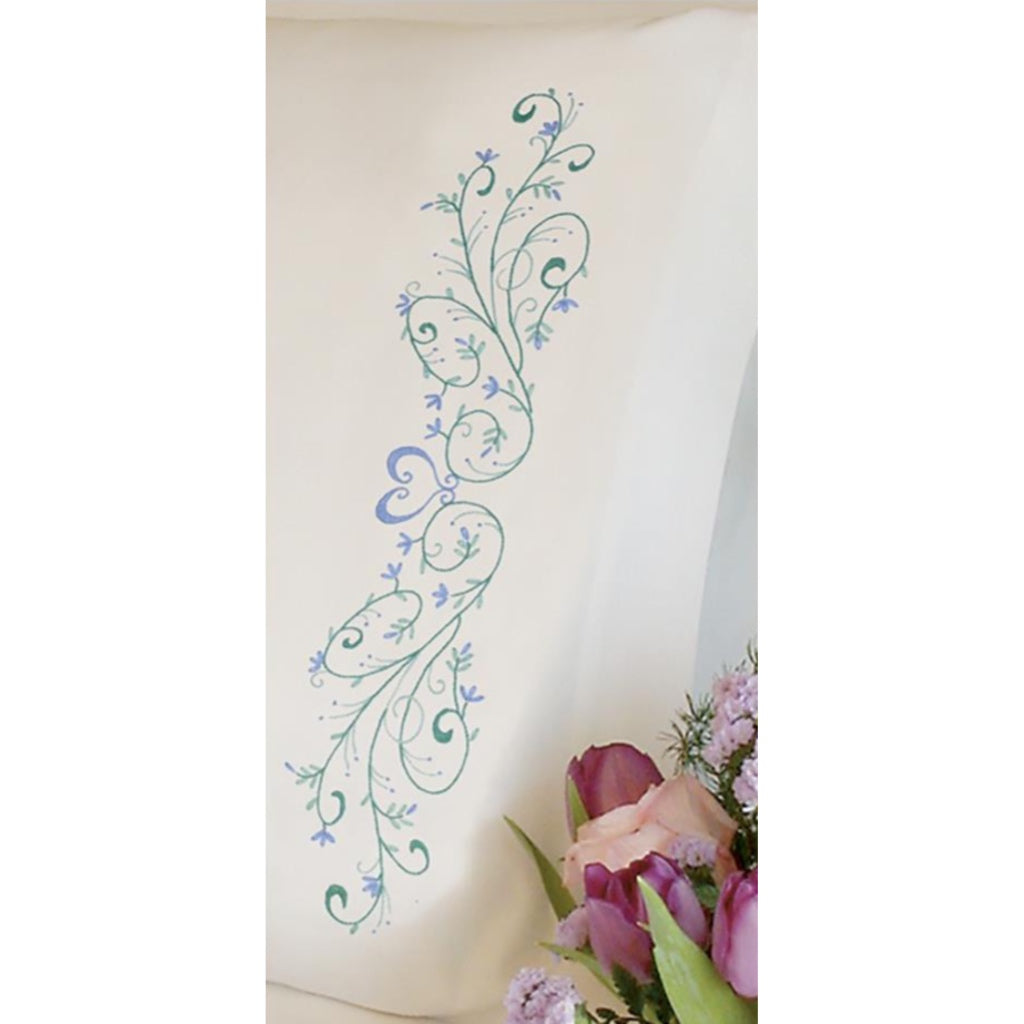 Dimensions 73202 Filigree Scroll Pillow