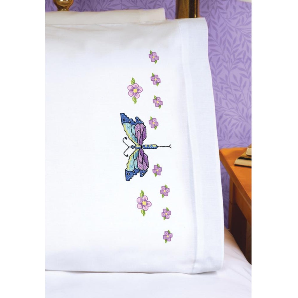 Janlynn 021-1774 Dragonfly Pillowcase