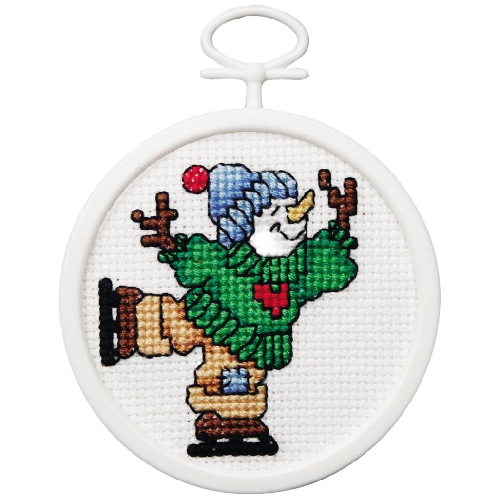 Janlynn 1143-32 Skating Snowman