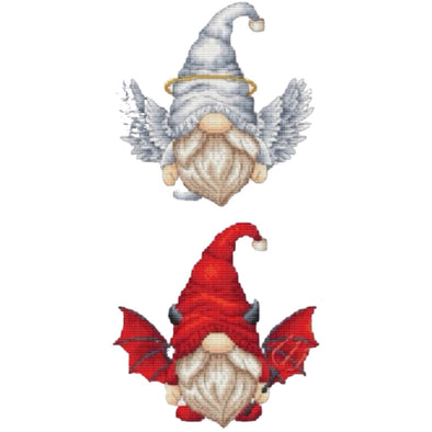 Les Petites Croix de Lucie Angel or Devil Gnome