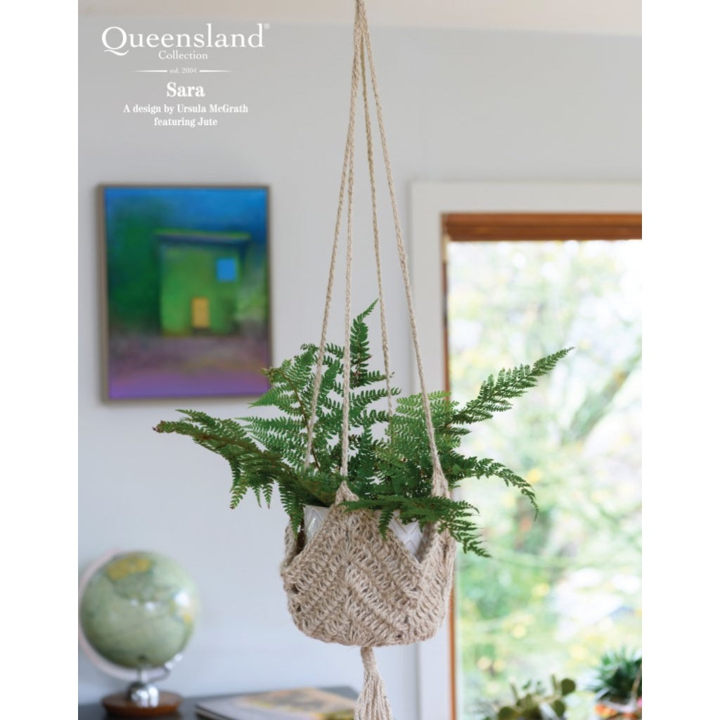 QC 189-02 Sara Jute Plant Holder