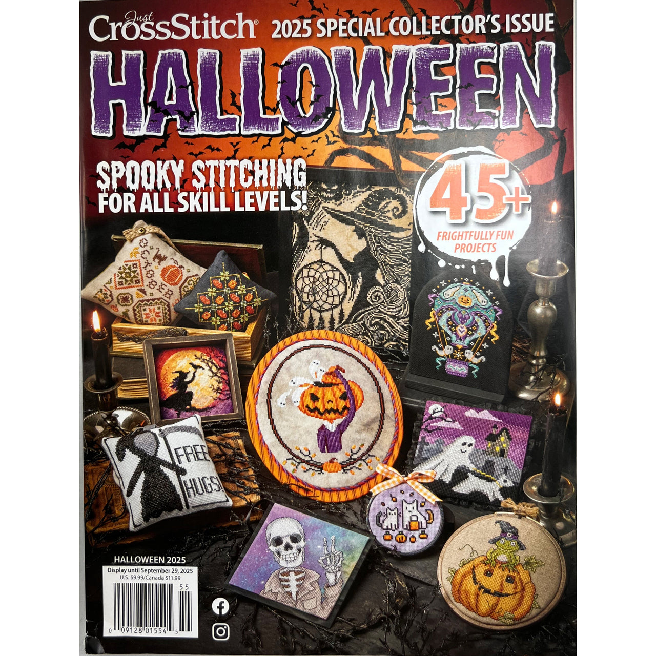 Just Cross Stitch Magazine Halloween Special 2025