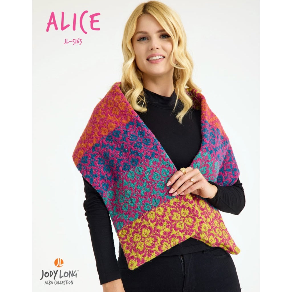 Jody Long 5163 Alba Alice Shawl