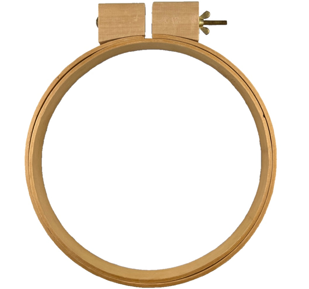 Embroidery Hoop  8” Wood Quilting