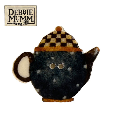 Mill Hill 43094 Polka Dot Teapot by Debbie Mumm