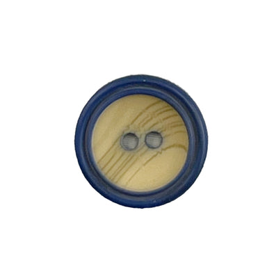 Button 8523-28-05 Faux blue 20mm