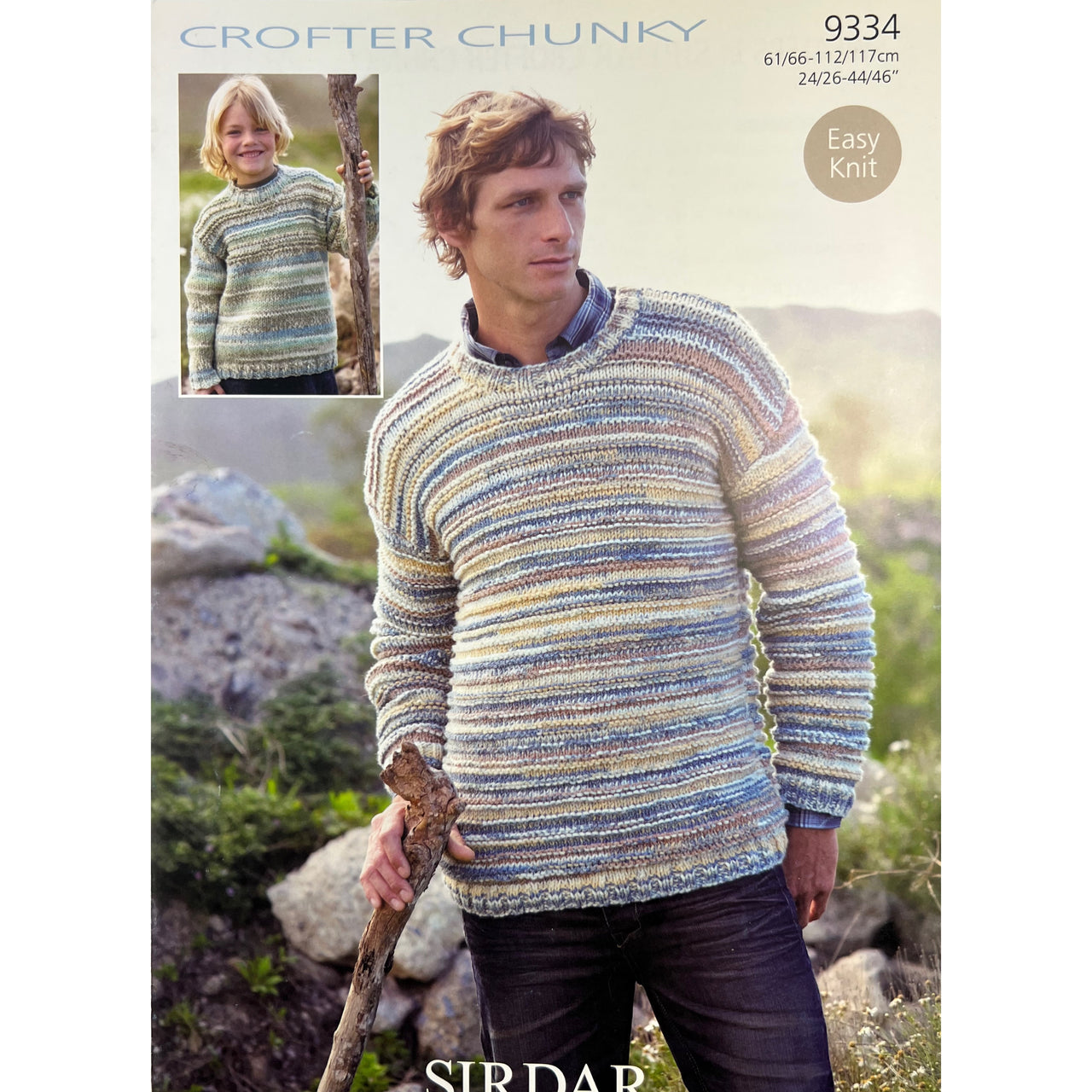 Sirdar 9334 Crofter Chunky Sweater