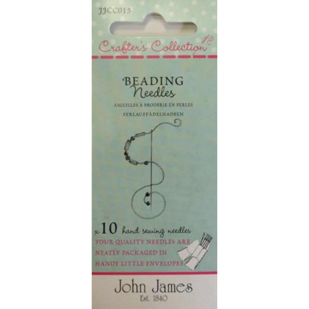 Needles 10, 11, 12  Beading John James