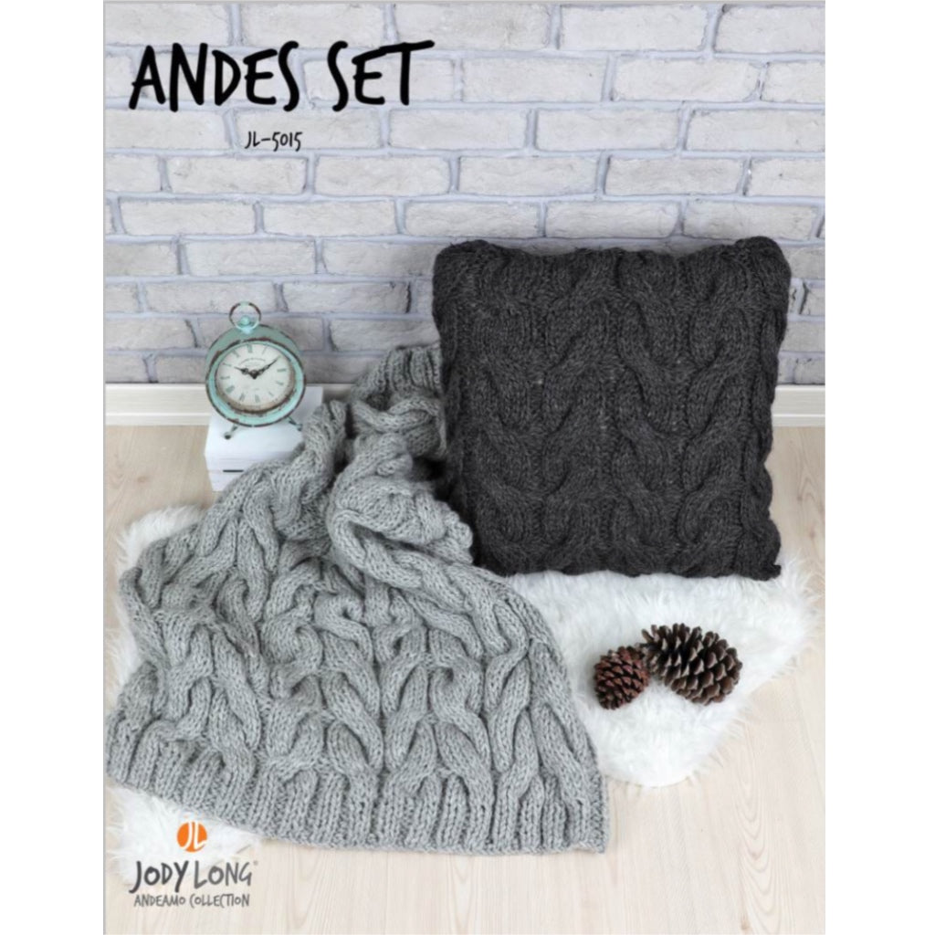 Jody Long 5015 Andes Set Cushion & Blanket