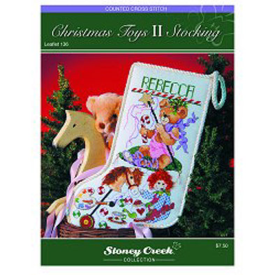 Stoney Creek Leaflet 136 Christmas Toys II Stocking
