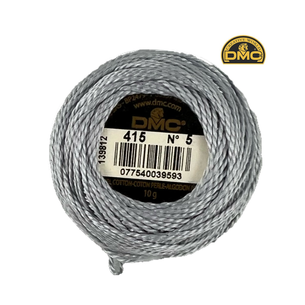 Perle  5  415 Pearl Grey Ball