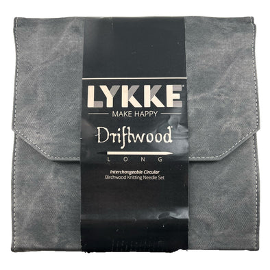 Circular Needle Gift Set LYKKE 4.5 - 12.0mm Driftwood 6" - Grey