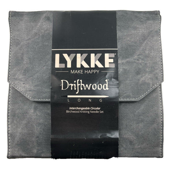 Circular Needle Gift Set LYKKE Driftwood 6" - Grey