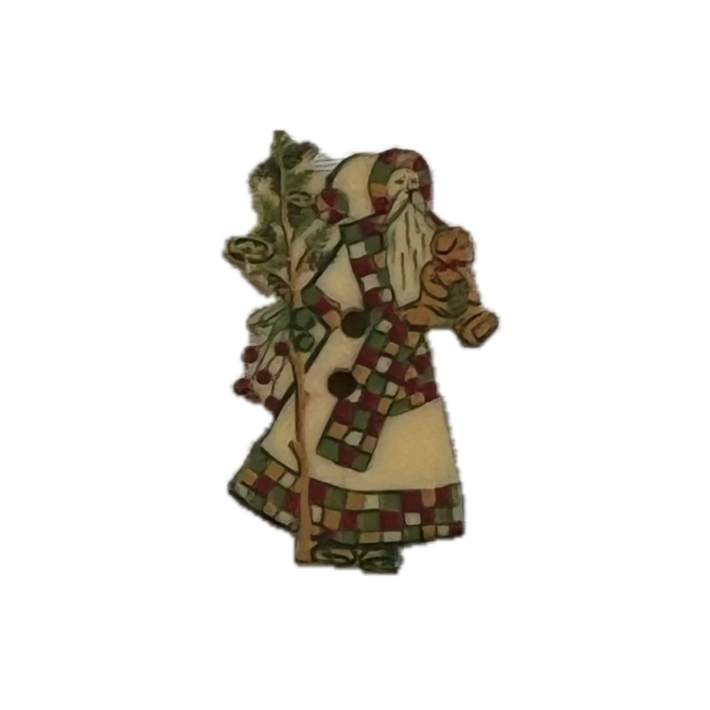 Button 330544 Santa Vintage 24mm