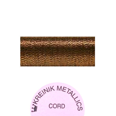 Kreinik Metallic Cord 215C Antique Copper