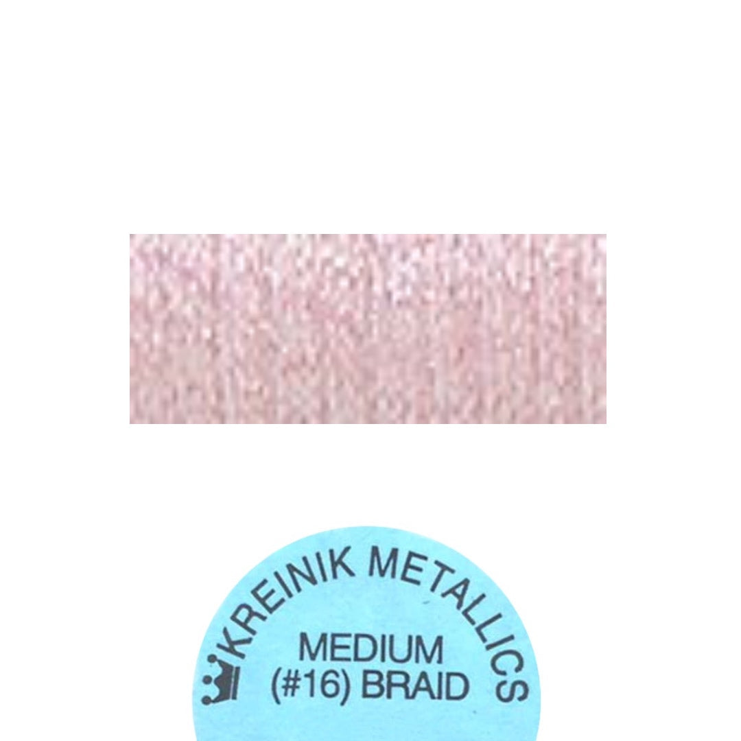 Kreinik Metallic#16 Braid 9200 Blossom