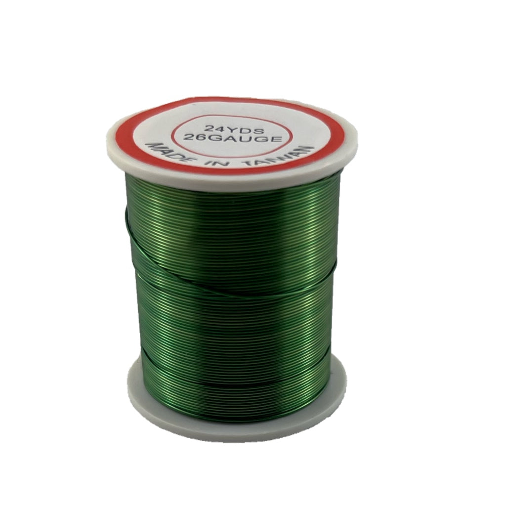 Wire Green 26 Gauge